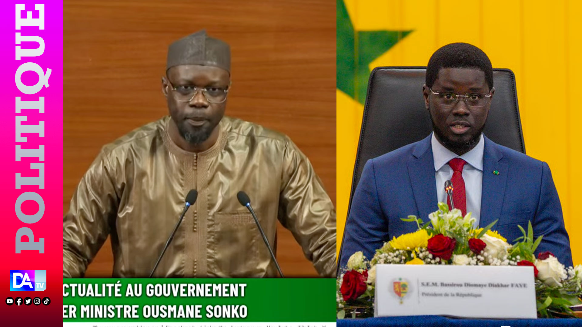 Tensions au sommet : Ousmane Sonko s&rsquo;oppose à Bassirou Diomaye Faye sur la gestion des fonds politiques