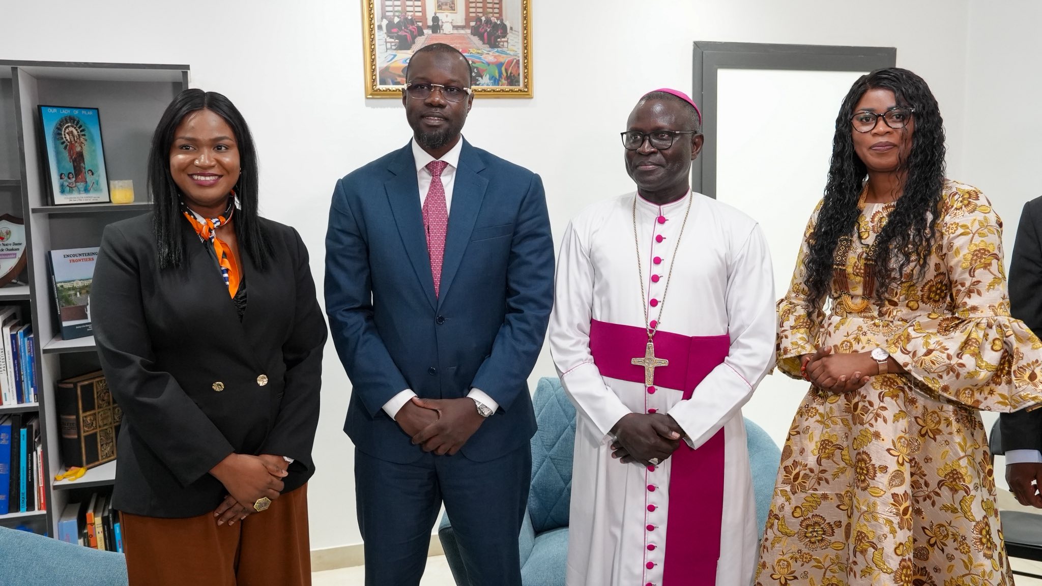 Ousmane Sonko et l&rsquo;archevêque de Dakar unis pour le succès du pèlerinage de Popenguine
