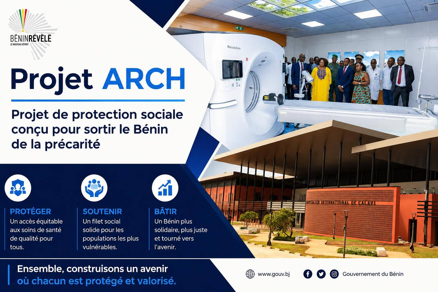 Le Bénin révolutionne sa santé publique avec des hôpitaux modernes et une couverture universelle