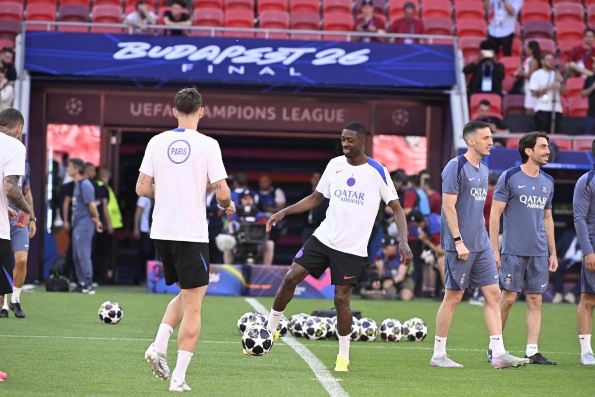 Dembélé se teste à Budapest, un pas vers la finale PSG-Arsenal