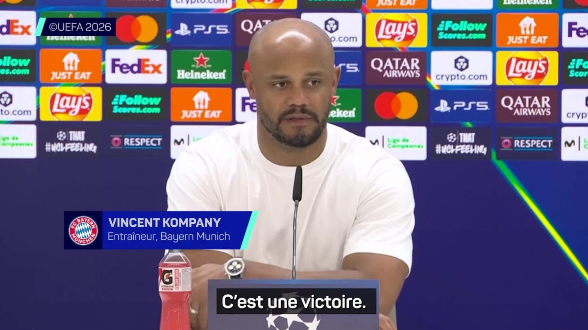 Exploit du Bayern Munich au Bernabéu : Vincent Kompany réagit après la victoire