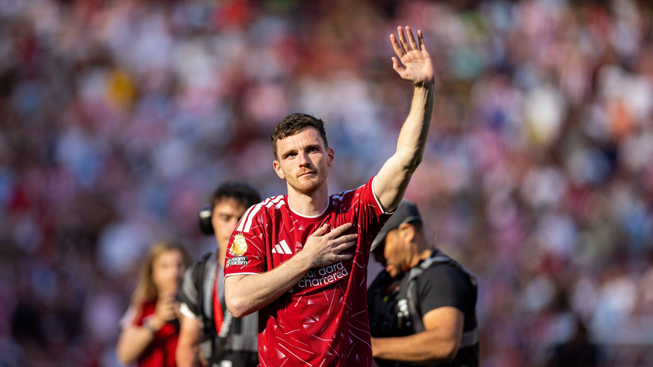 Andy Robertson rejoint Tottenham après son départ de Liverpool