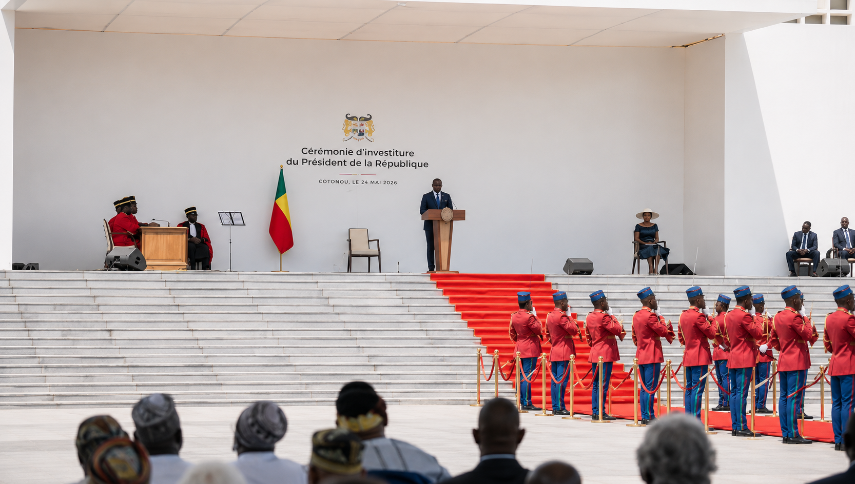 Romuald Wadagni officiellement président du Bénin : entre héritage de Patrice Talon et nouveaux caps diplomatiques