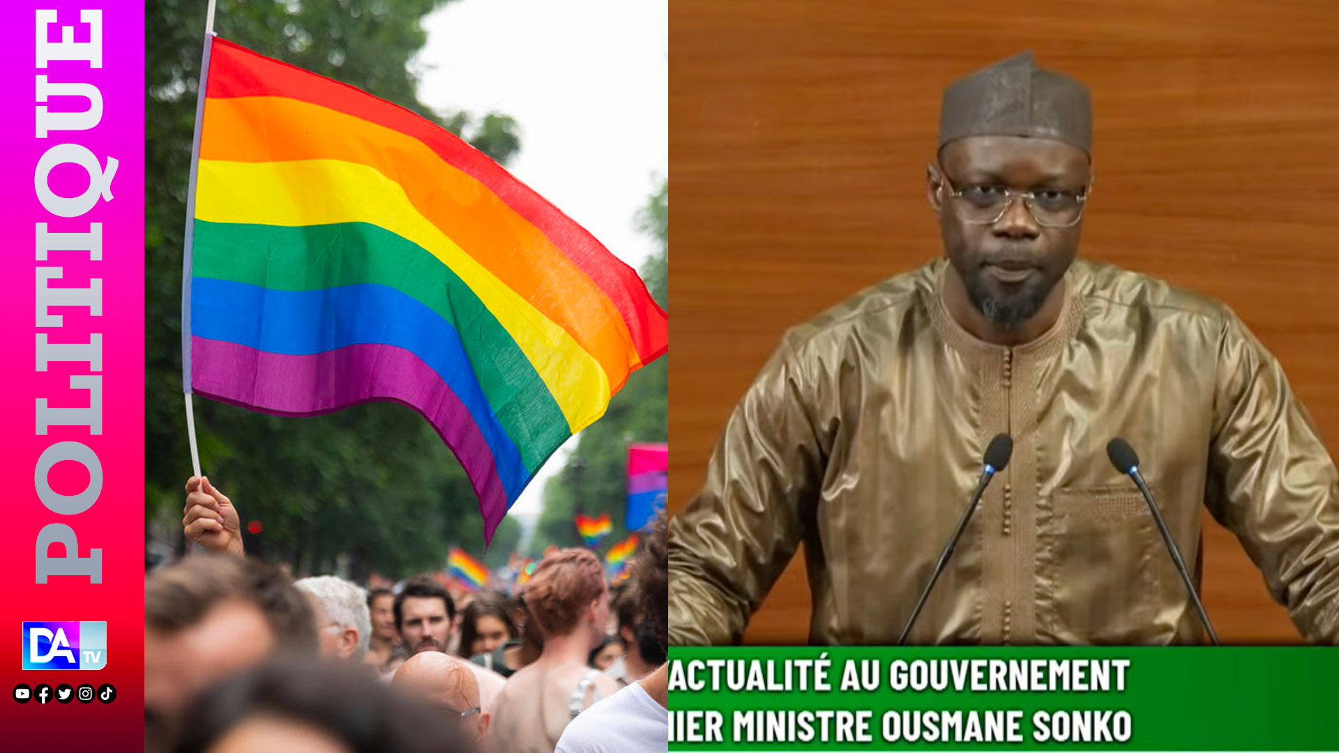 Ousmane Sonko affiche sa fermeté contre les actes contre nature au Sénégal