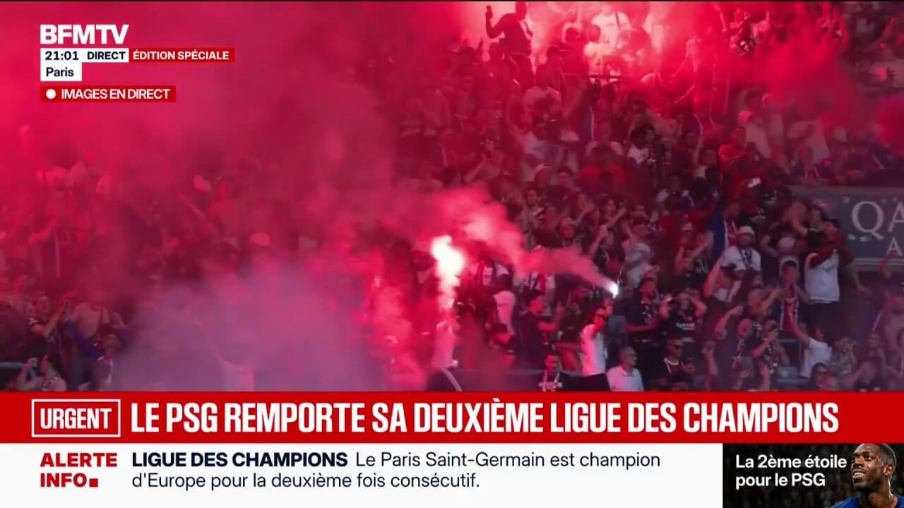 Le sacre européen du Paris Saint-Germain déclenche une liesse populaire sans précédent