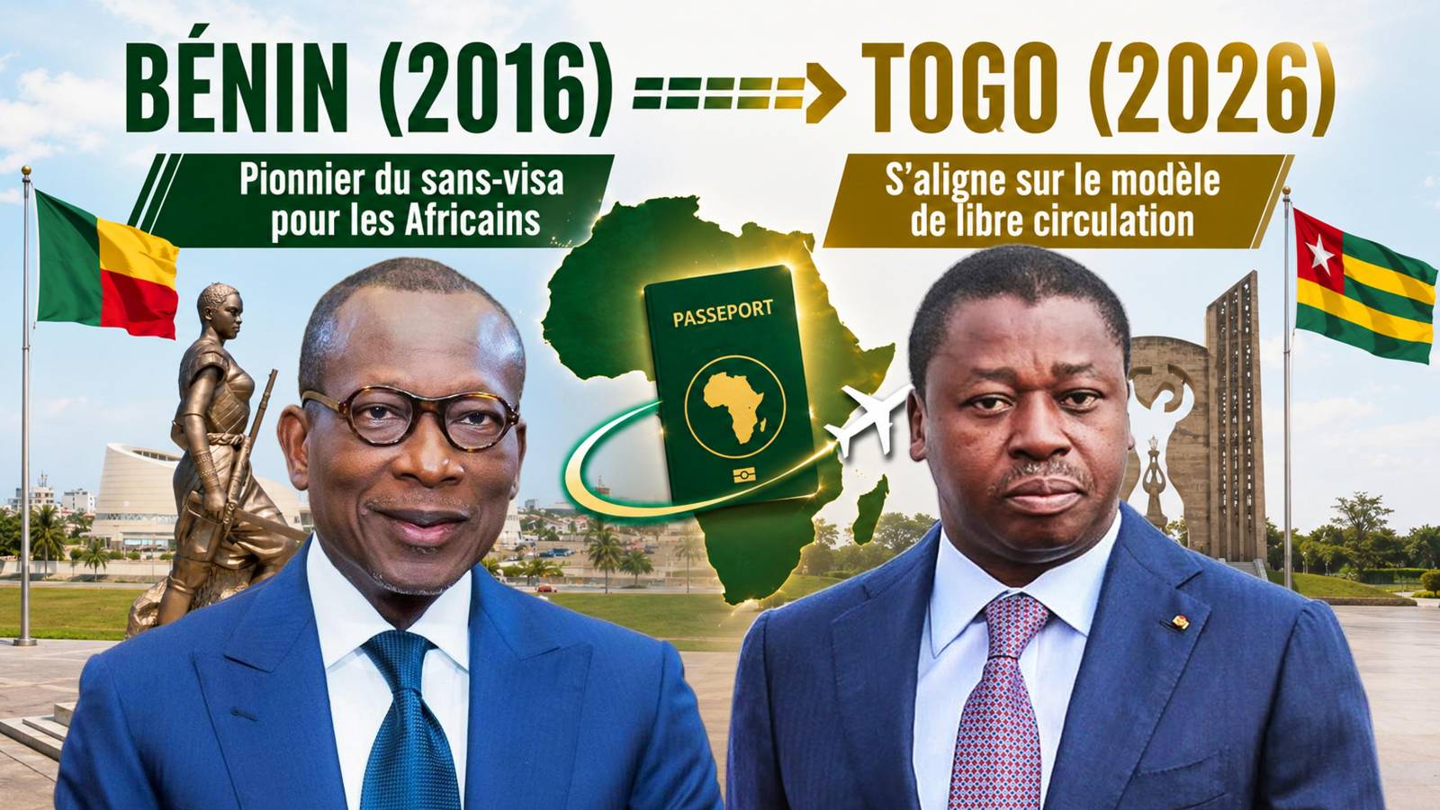 Libre circulation : le Togo lève l&rsquo;obligation de visa pour tous les citoyens africains