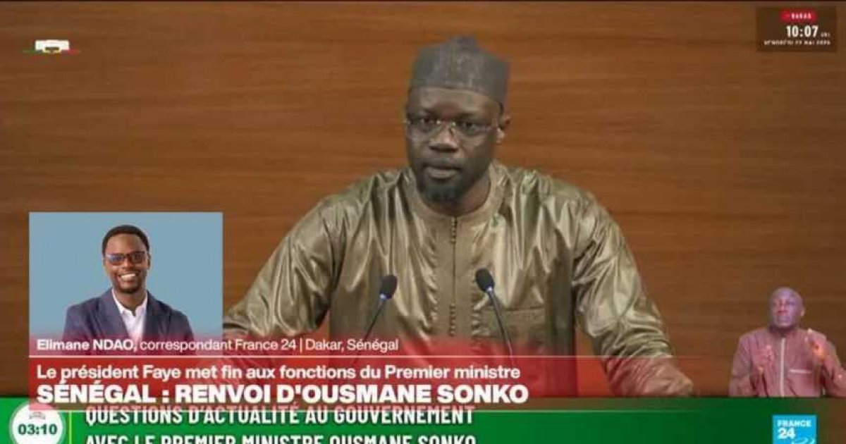 Rupture au sommet de l&rsquo;état sénégalais : le président Faye se sépare d&rsquo;Ousmane Sonko