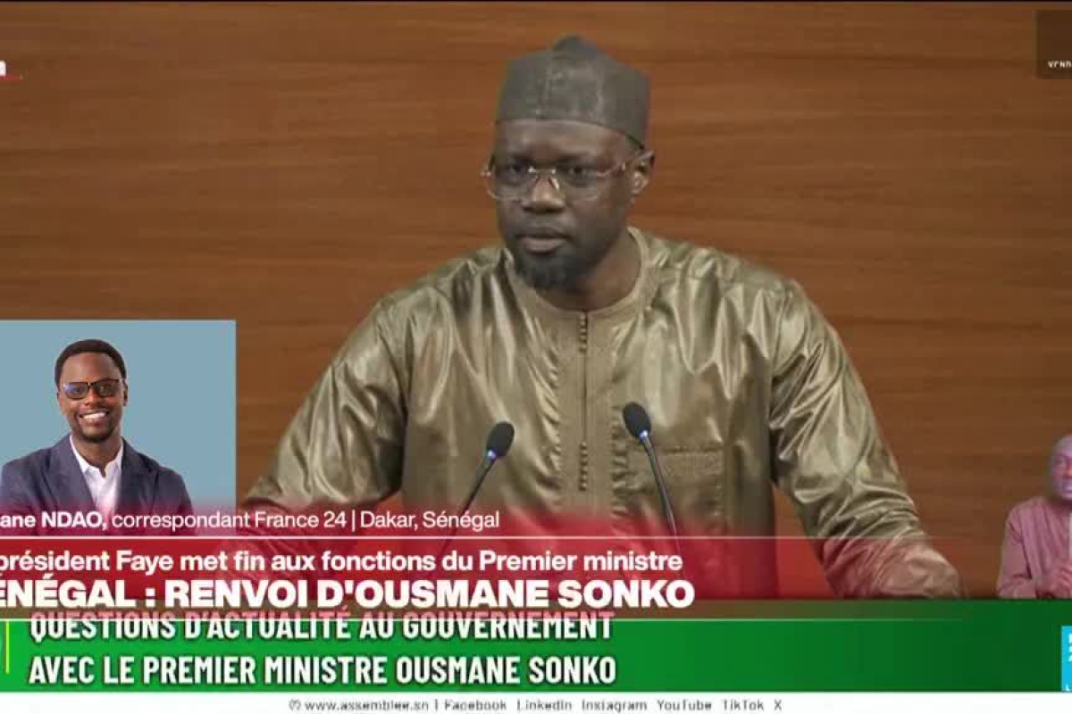 Rupture politique au Sénégal : Bassirou Diomaye Faye met fin aux fonctions d&rsquo;Ousmane Sonko