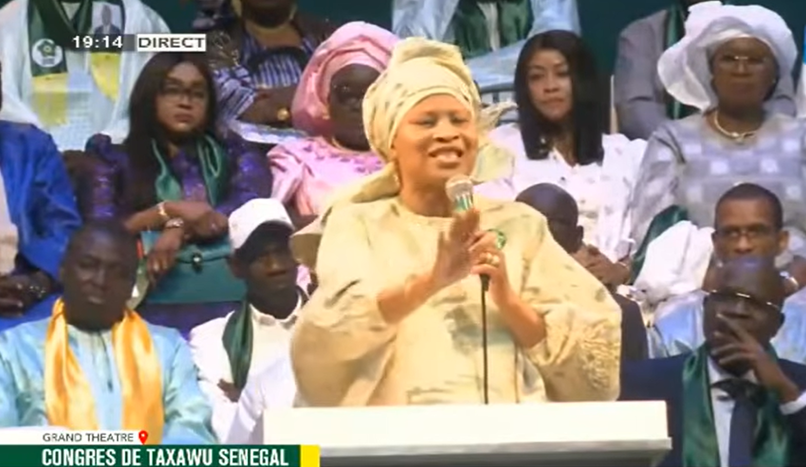 Aïssata Tall Sall à Taxawu Sénégal : un discours engagé contre le pouvoir actuel