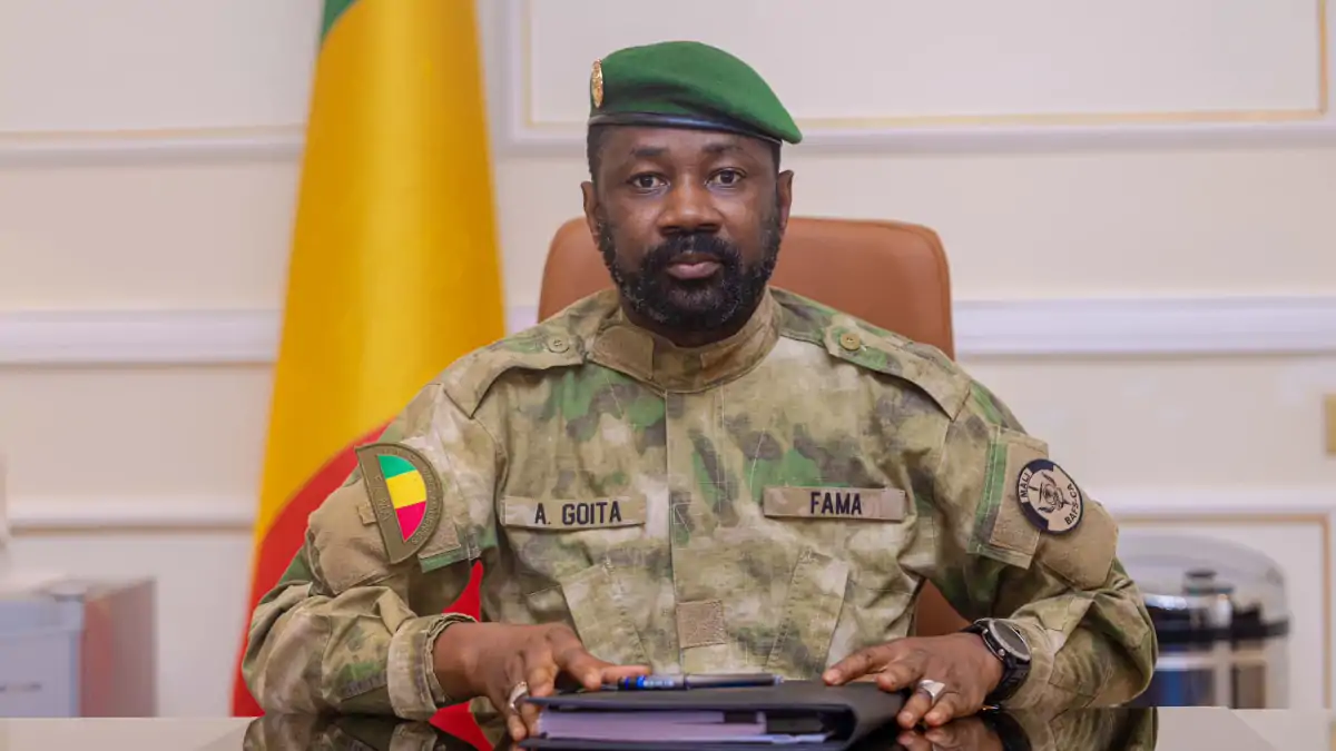 Mali : Assimi Goïta redéfinit le concept de terrorisme lors de son allocution à Koulouba