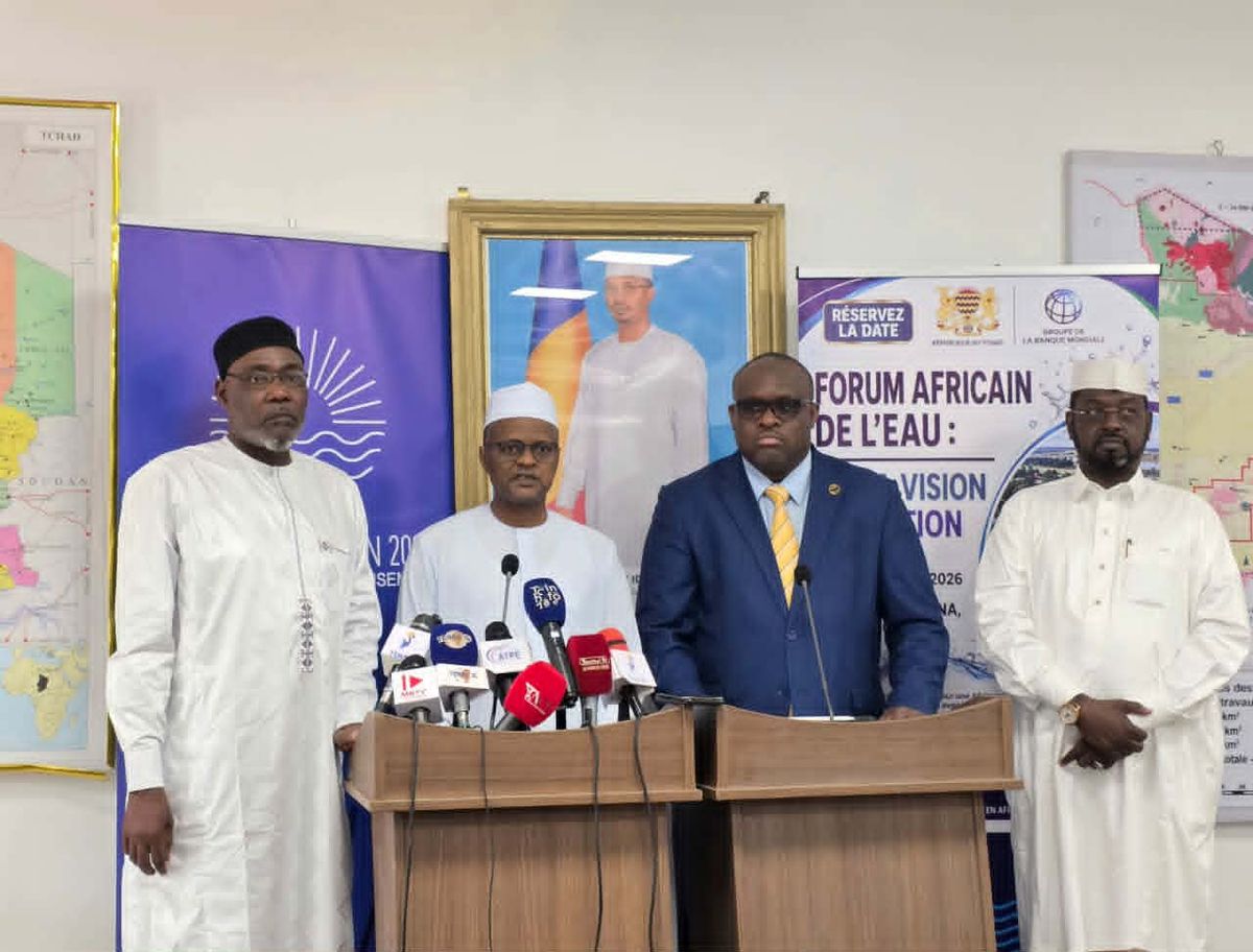 N&rsquo;Djamena s&rsquo;apprête à accueillir le Forum Africain de l&rsquo;Eau en 2026