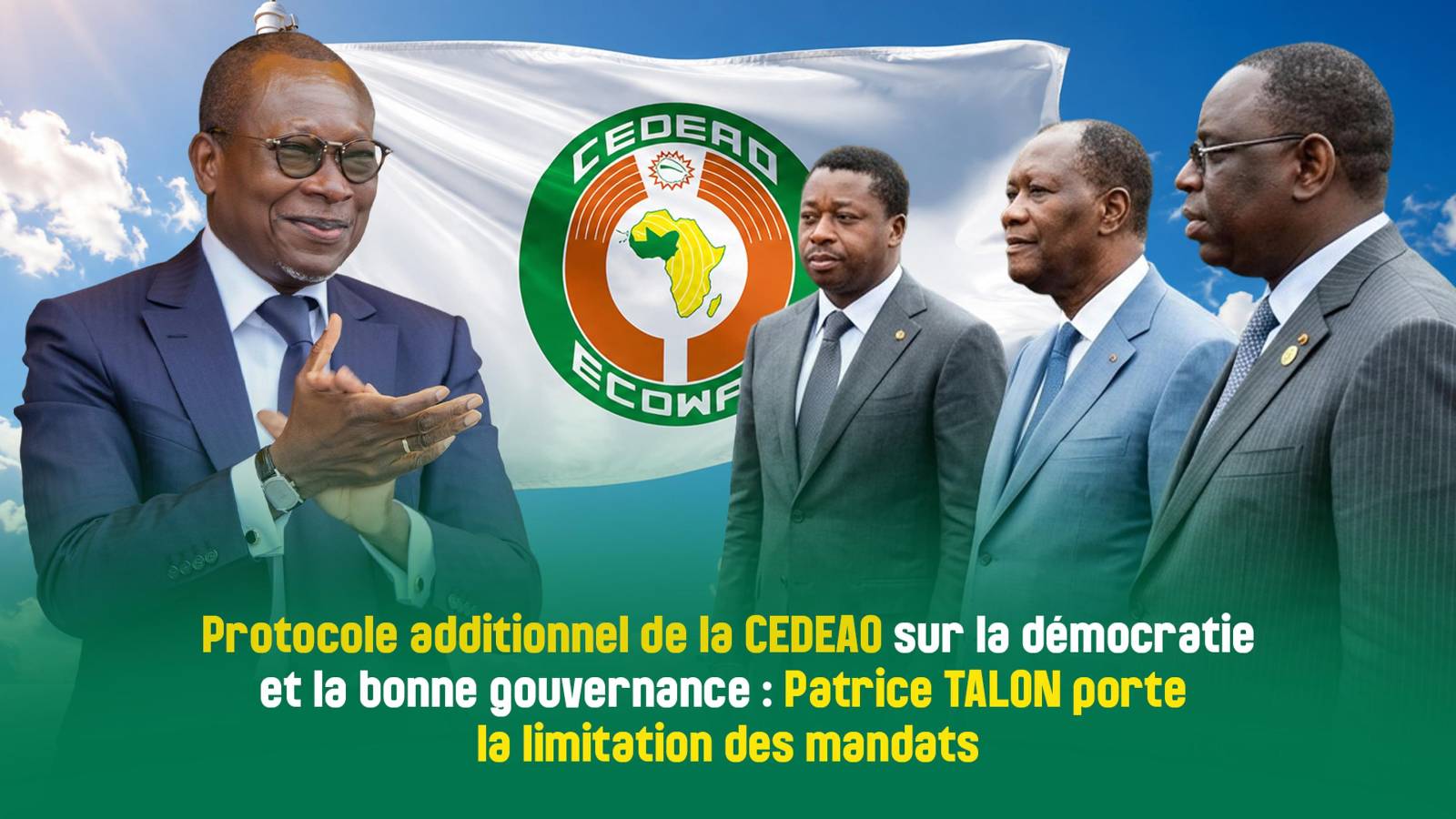 Patrice Talon et la CEDEAO : quand la lutte pour l&rsquo;alternance divise l&rsquo;afrique de l&rsquo;ouest
