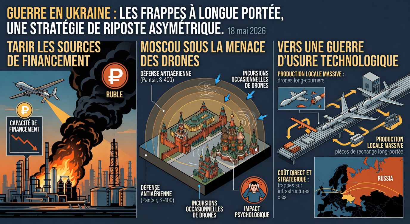 L&rsquo;Ukraine étend ses frappes au cœur de la Russie : une nouvelle dynamique de conflit