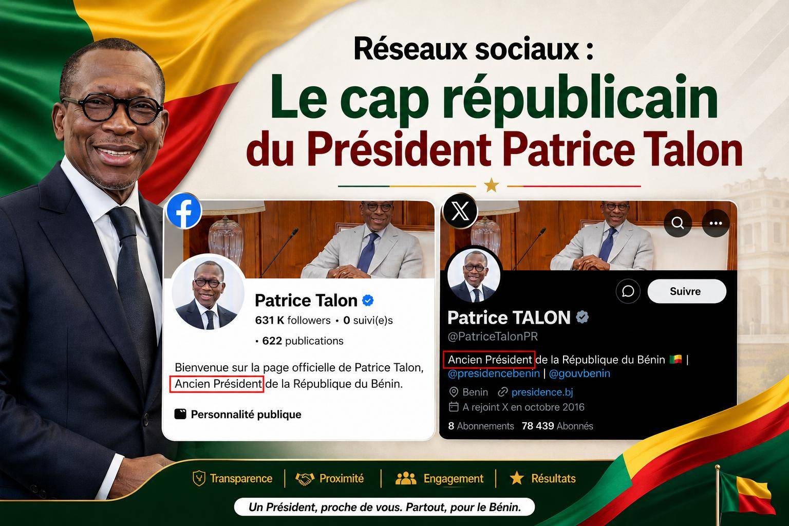 Patrice Talon promeut une éthique de la citoyenneté sur les plateformes numériques