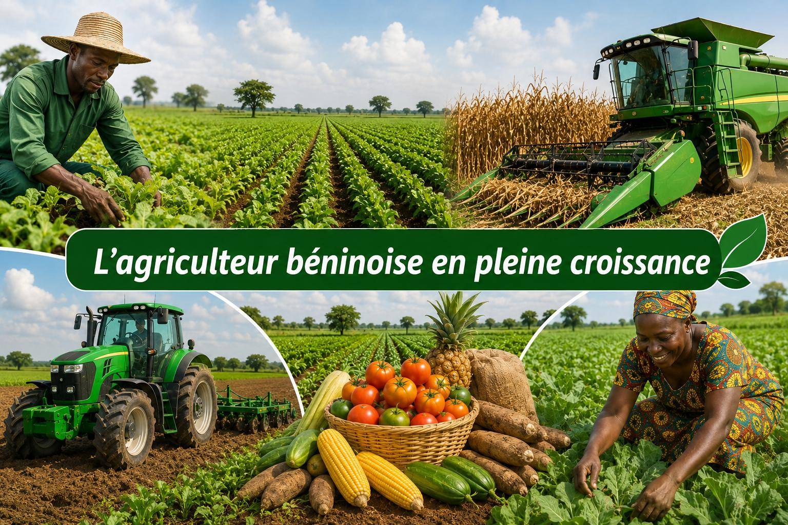 Révolution agricole au Bénin : une croissance historique grâce aux réformes talon