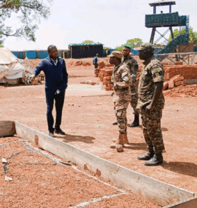 Rencontre entre Faure Gnassingbé et les forces armées togolaises