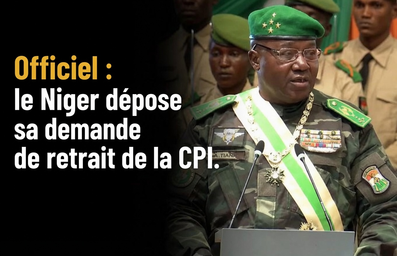 Niger lance la procédure de retrait de la Cour pénale internationale