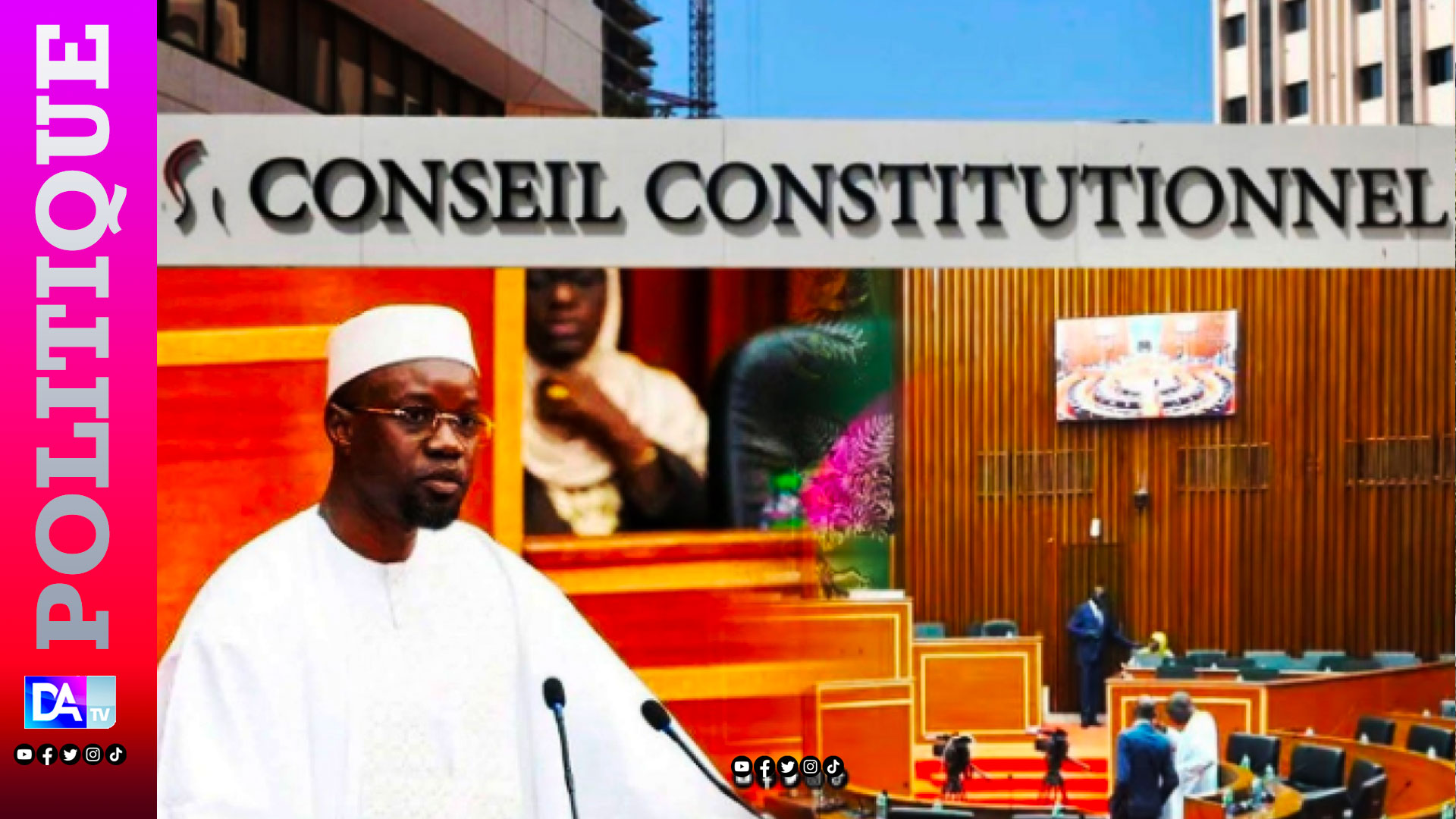 Statut de député de Sonko : le Conseil constitutionnel se déclare incompétent, le FDR fustige une « forfaiture »