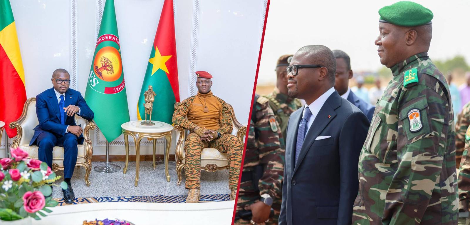 Diplomatie régionale : le Bénin rétablit les ponts avec le Niger et le Burkina Faso