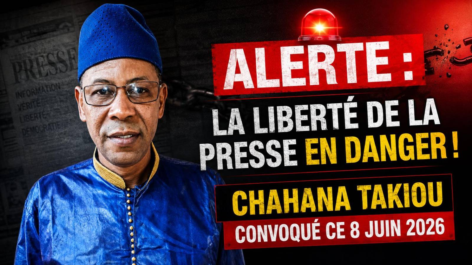 Mali : la justice contre Chahana Takiou, symbole d&rsquo;une presse étouffée