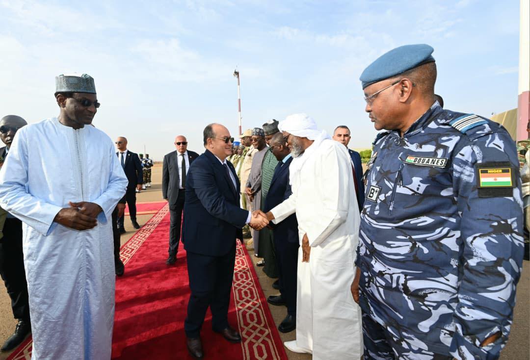 Inauguration de la centrale électrique Solidarité à Niamey par le Premier ministre Sifi Ghrieb