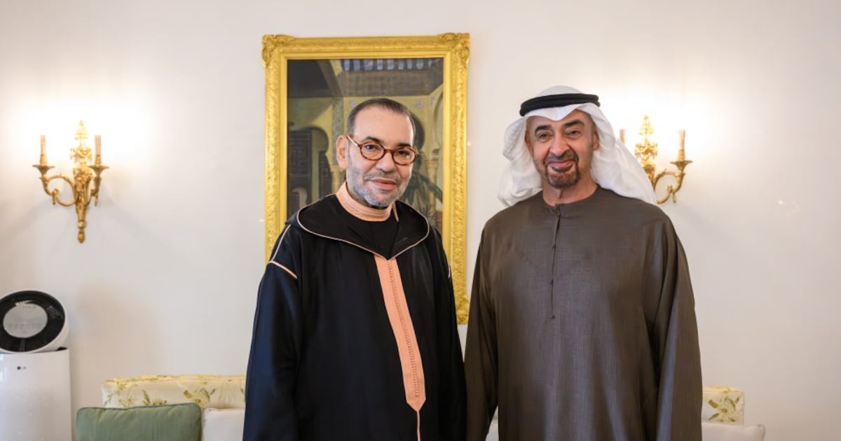 Entretien de haut niveau à Rabat entre le roi Mohammed VI et le président émirati