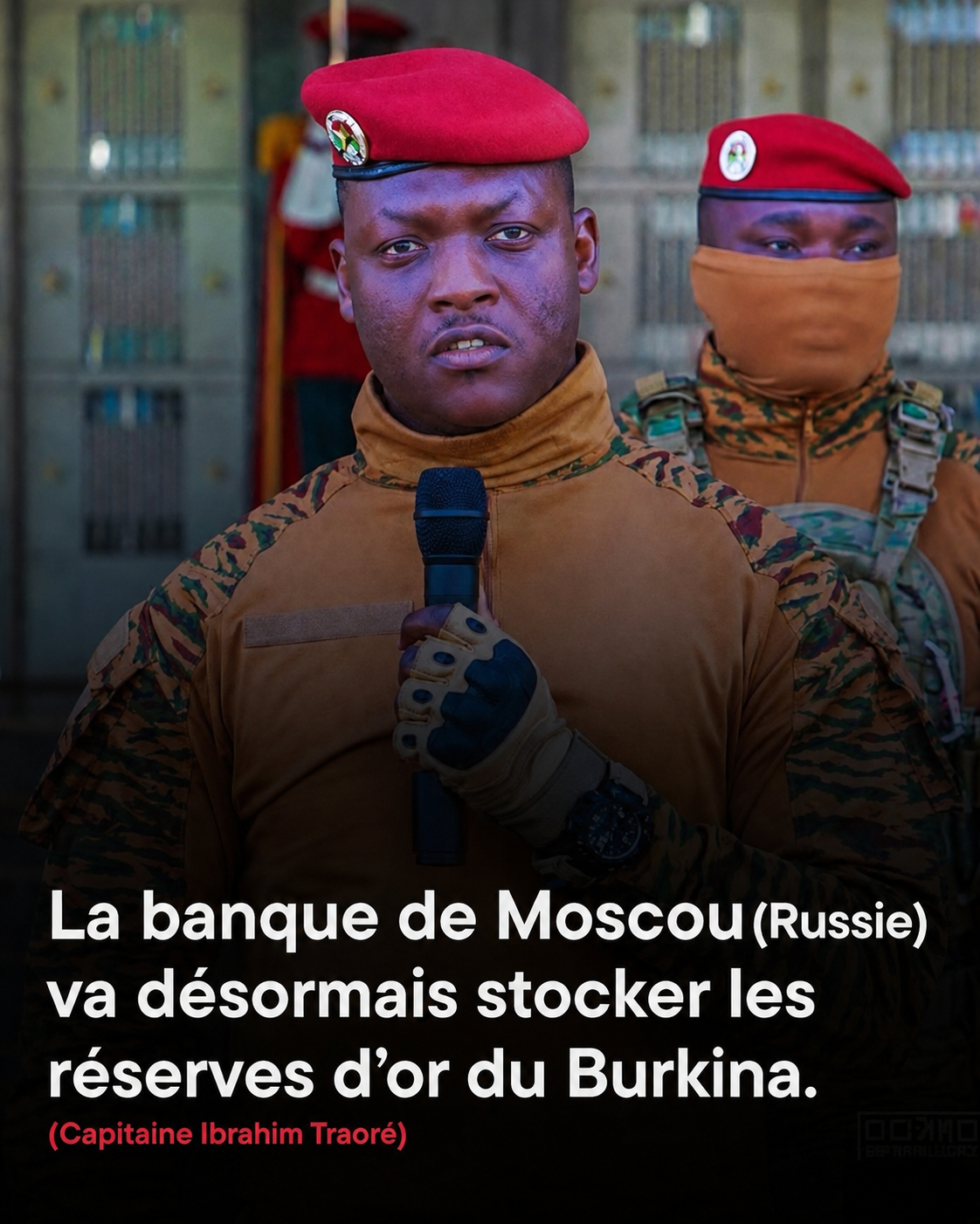 Burkina Faso : les accords aurifères avec Moscou suscitent des inquiétudes