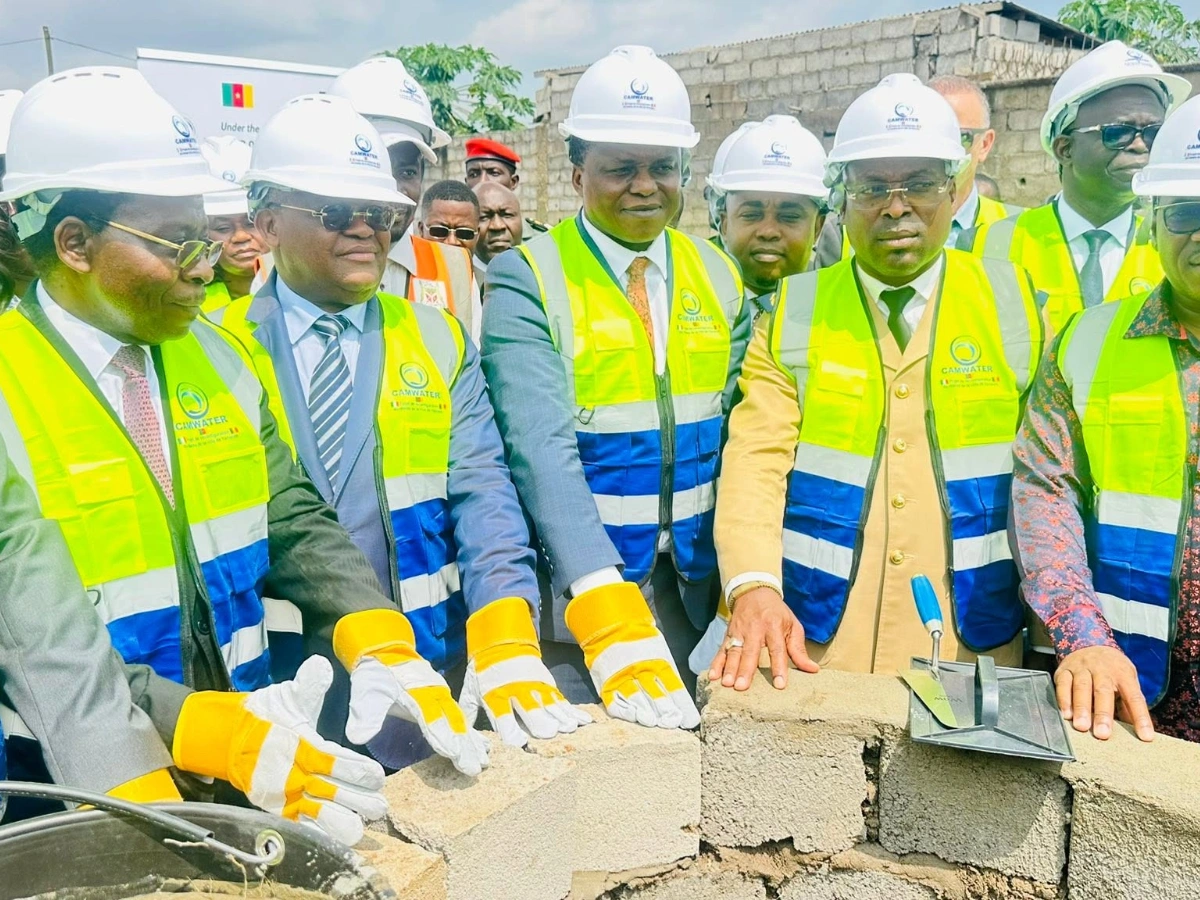 À Yaoundé, les travaux de modernisation du réseau d&rsquo;eau potable débutent