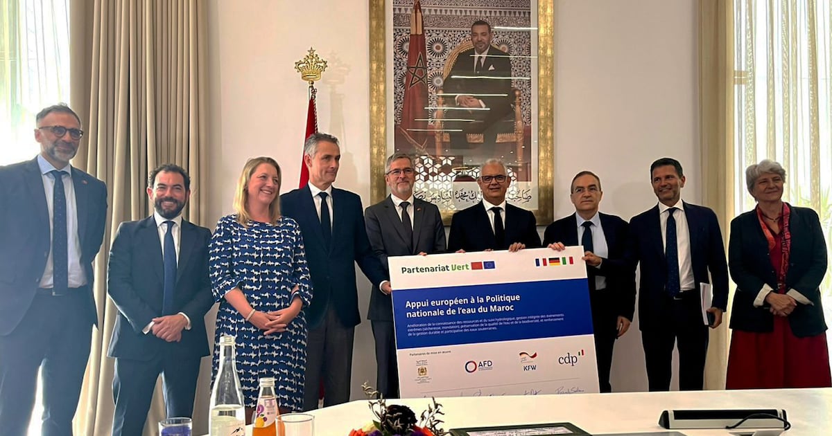 L&rsquo;Union européenne débloque 348 millions d&rsquo;euros pour sécuriser l&rsquo;avenir hydrique du Maroc