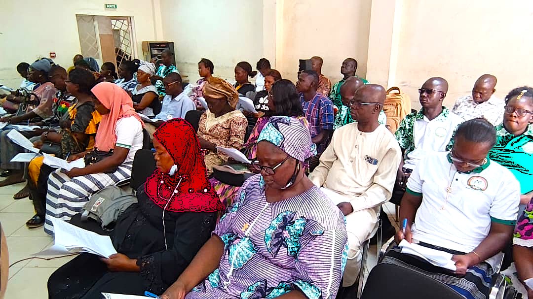 Membres de l'Union des gérants et caissiers de dépôt pharmaceutique public du Burkina Faso