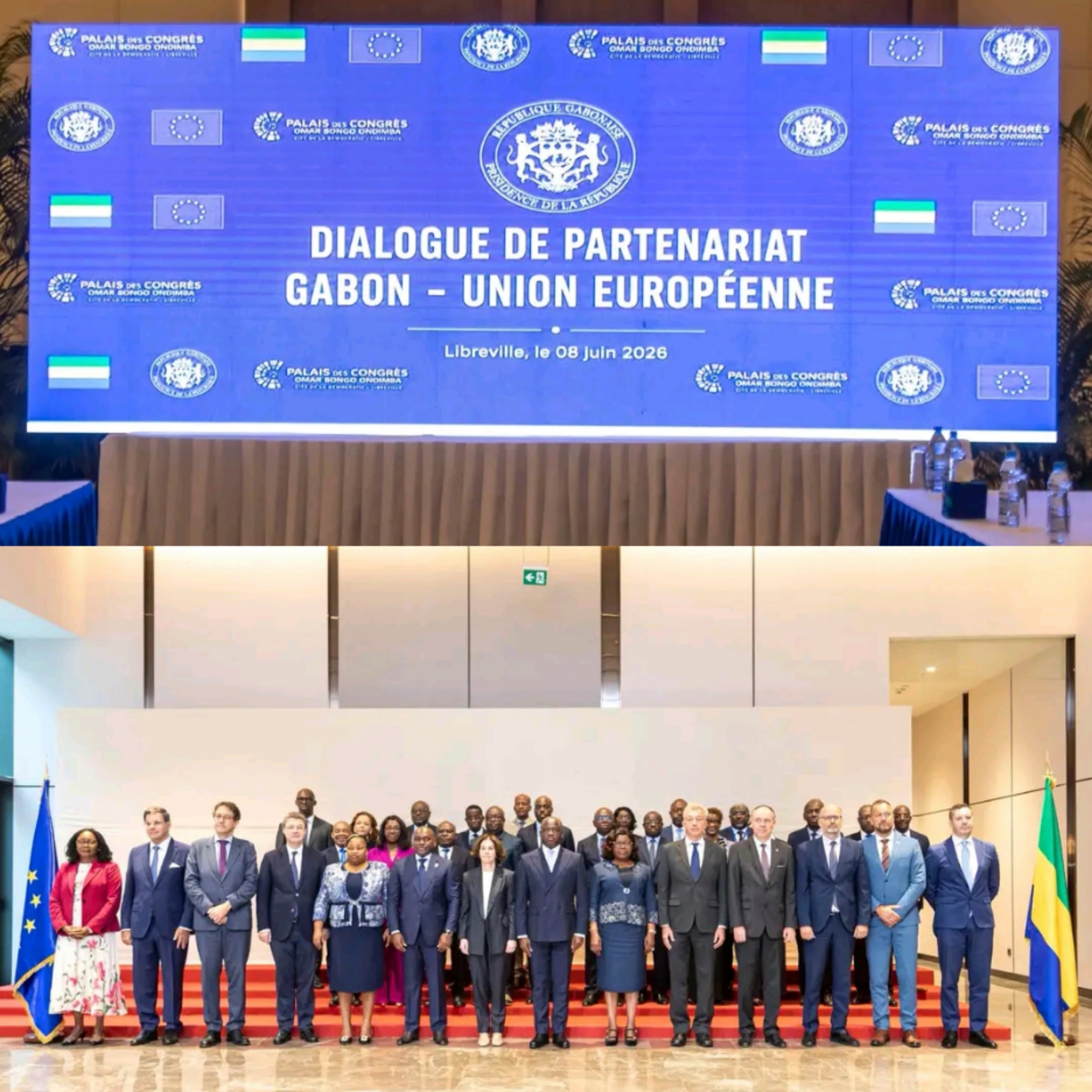 Rencontre entre autorités gabonaises et ambassadrice de l'UE