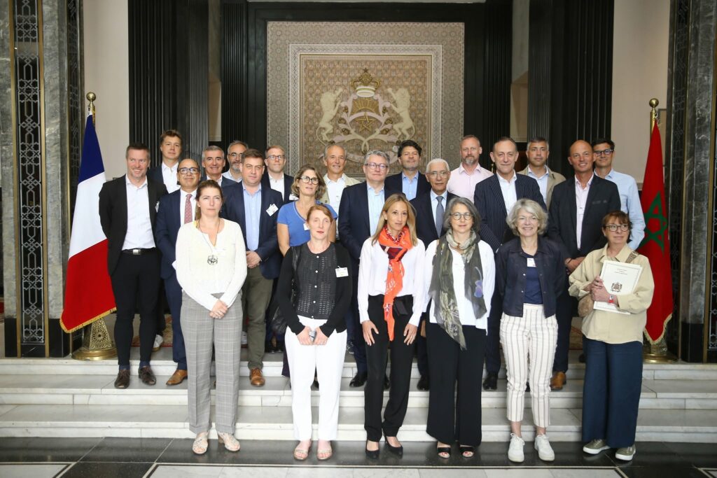 Réunion entre responsables d'entreprises françaises et autorités marocaines à Rabat
