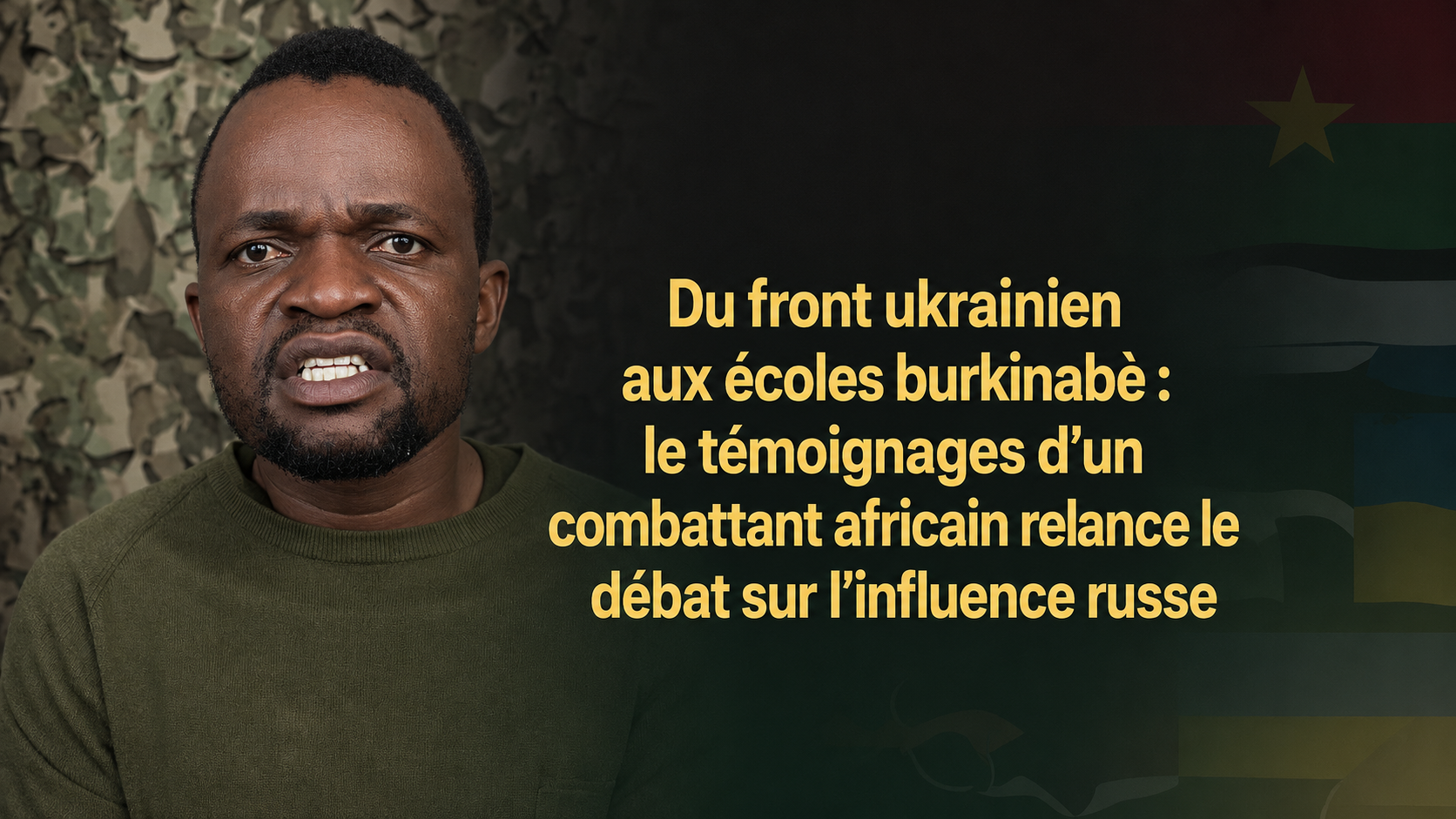 Le russe dans les écoles du Burkina Faso : une réforme controversée aux enjeux géopolitiques