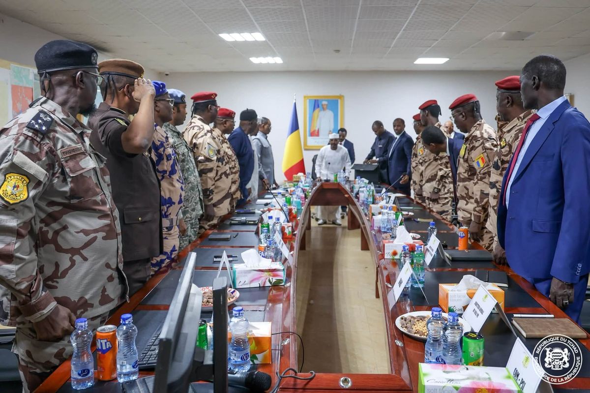 Sécurité au Tchad : Mahamat Idriss Deby Itno mobilise l&rsquo;état-major de la défense
