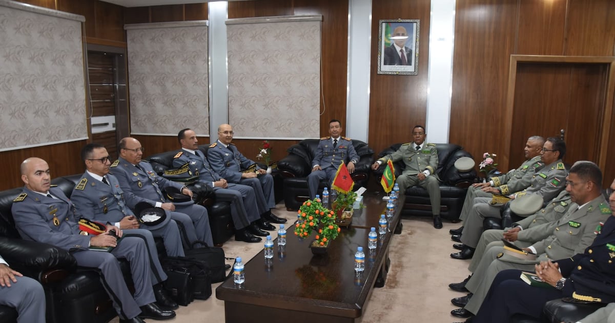 Rencontre stratégique entre les forces armées marocaines et mauritaniennes à Nouakchott
