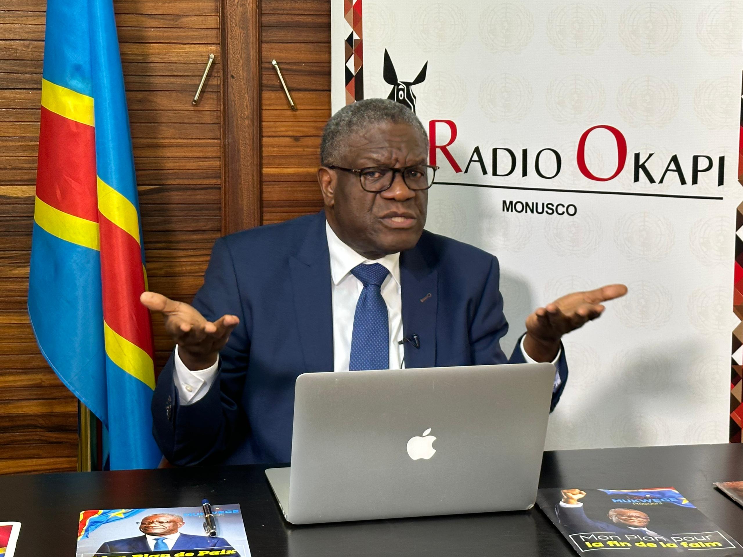 Denis Mukwege interpelle Félix Tshisekedi sur la gouvernance et la paix en RDC