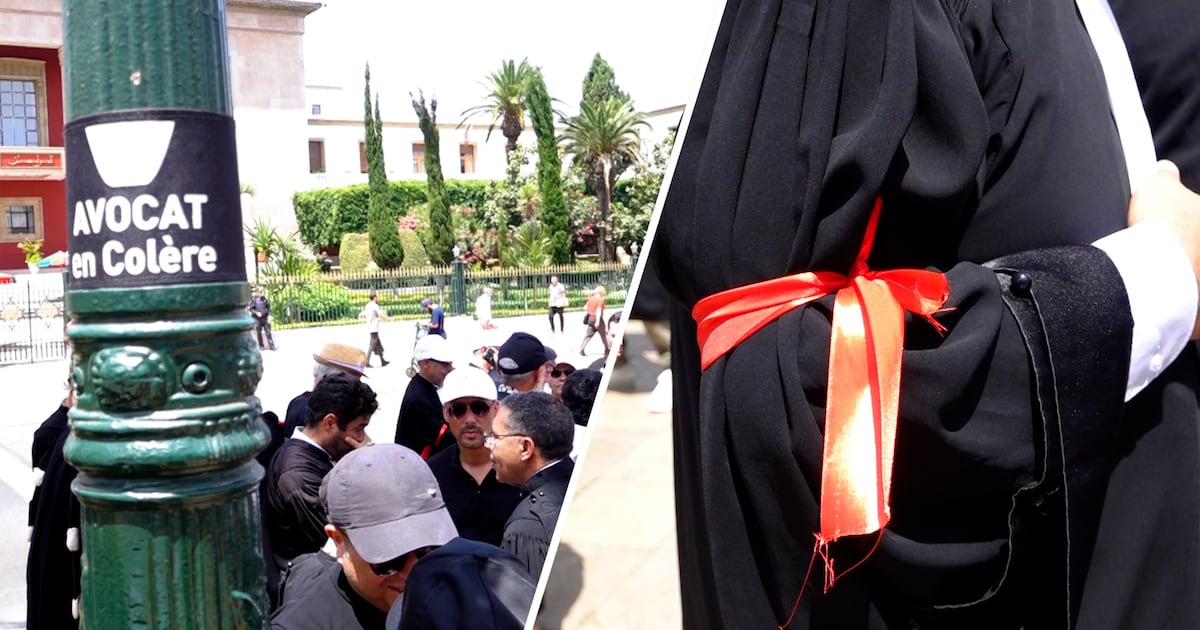 Avocats en grève : l’association des barreaux du Maroc maintient la pression devant le parlement