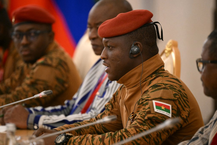 Ibrahim Traoré, chef de la junte burkinabè