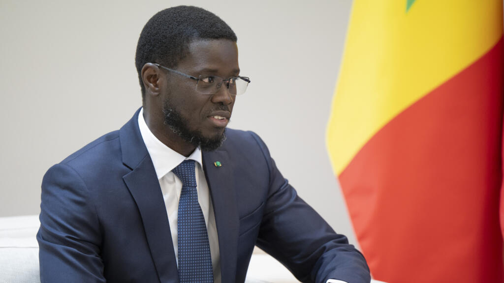 Le président Bassirou Diomaye Faye s'exprimant lors d'un événement public en mars 2026