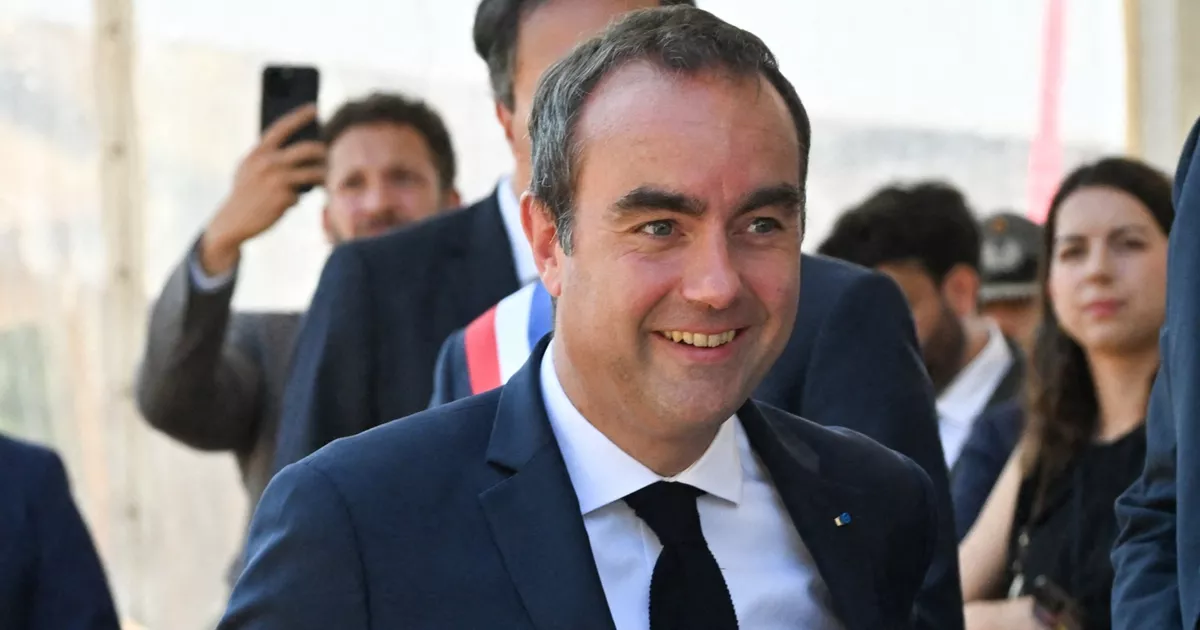 Sébastien Lecornu lors de sa visite au Maroc