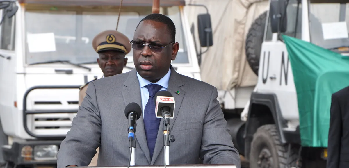 Macky Sall et Bassirou Diomaye Faye lors d'une rencontre à Dakar
