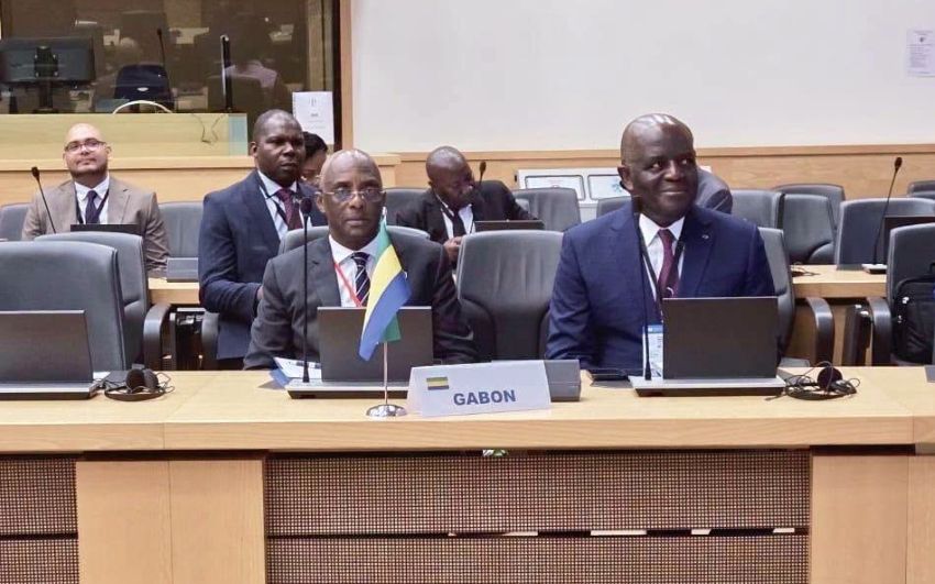 Rencontre entre l'ambassadeur du Gabon et le ministre délégué à l'économie