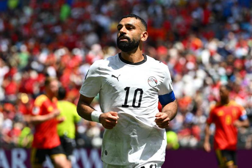 Mohamed Salah, star égyptienne, en action lors de la Coupe du monde 2026