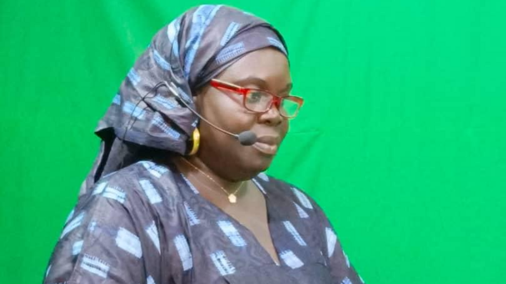 Mariama Sonko, fondatrice du mouvement panafricain Nous sommes la solution, lors du lancement de l'initiative au Togo en juillet 2026.