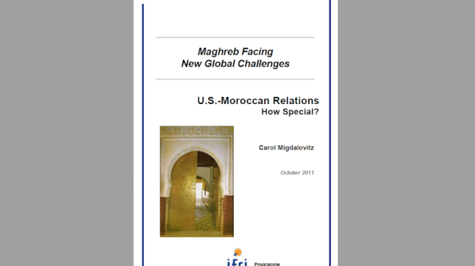 Diplomates américains et marocains lors d'une réunion historique