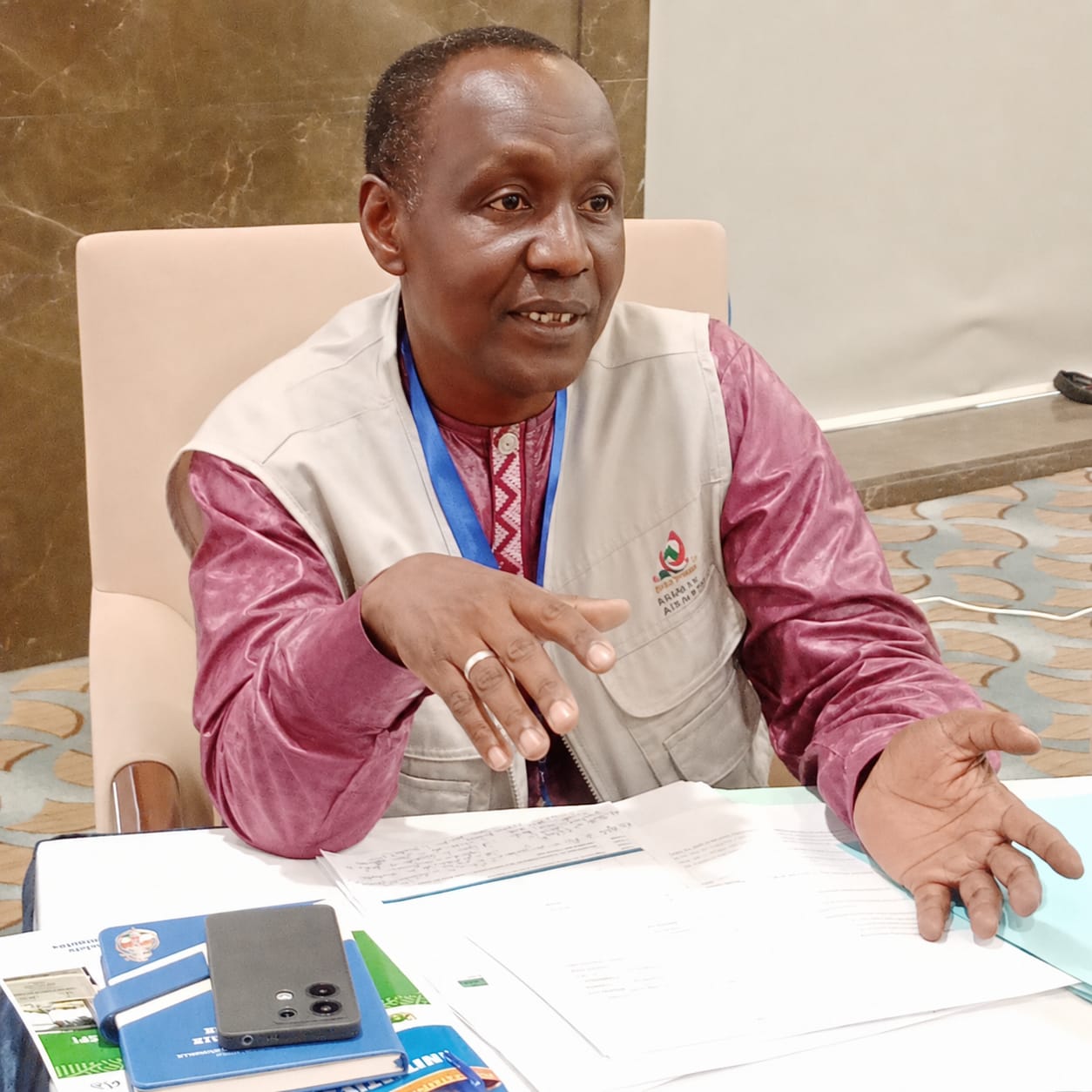 Boubacar Hamidou, directeur à la HACP