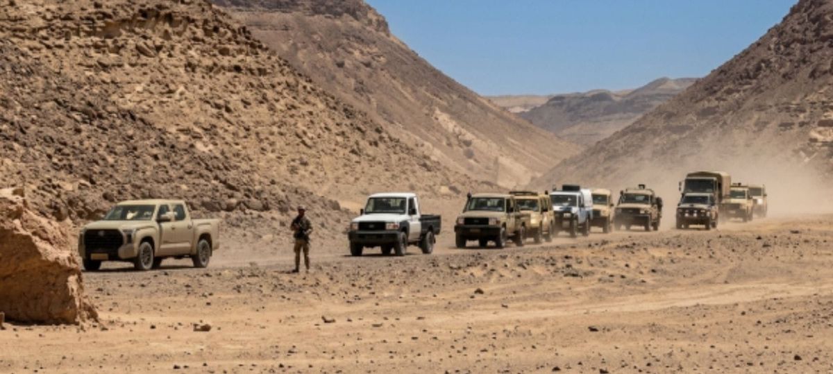 Opération de sécurisation des frontières libyennes avec le Tchad