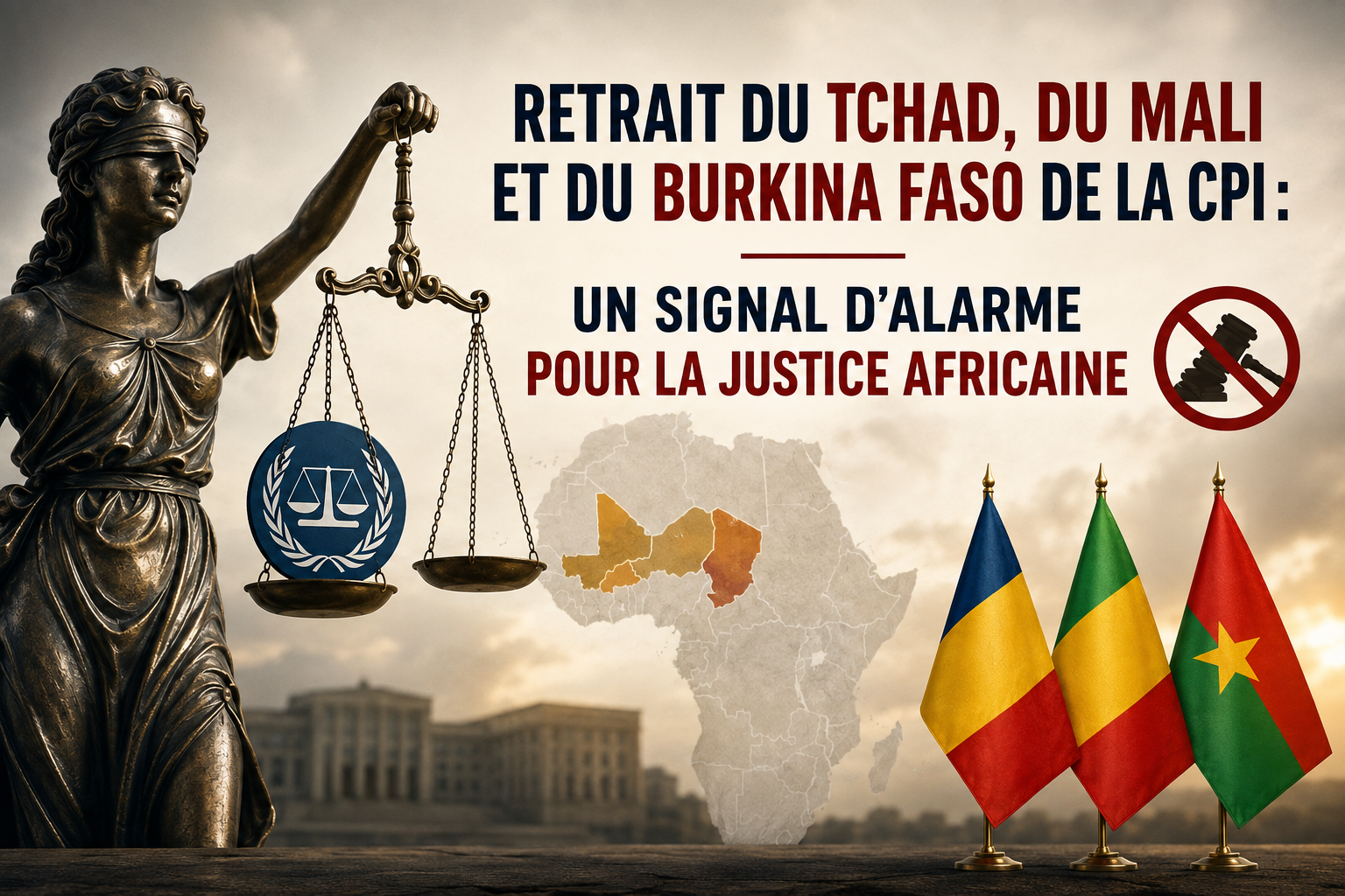 Retrait de la CPI au Sahel : entre souveraineté affichée et justice en péril