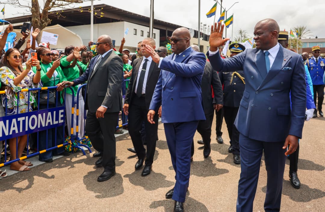 Renforcement des liens : le président Tshisekedi en visite officielle au Gabon