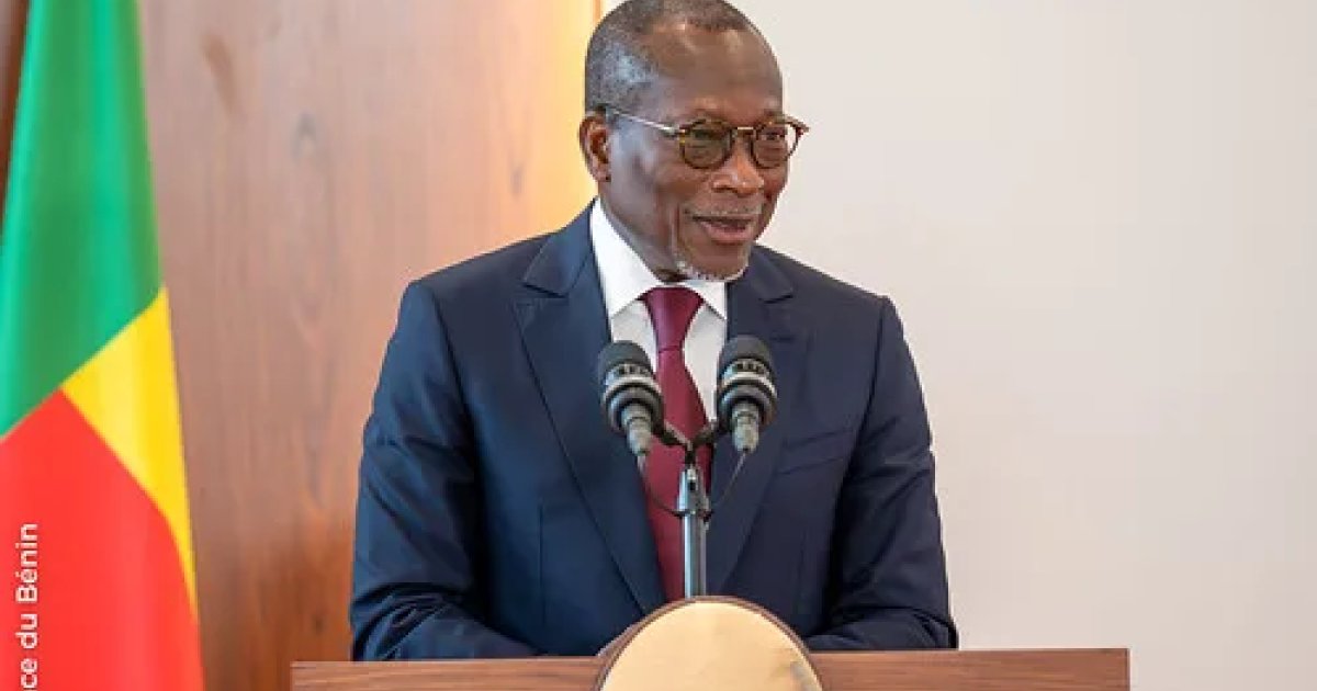 Patrice talon promet cohésion et stabilité à la tête du sénat béninois